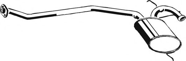 ASMET Middle silencer Article number: 10.031 cheaply