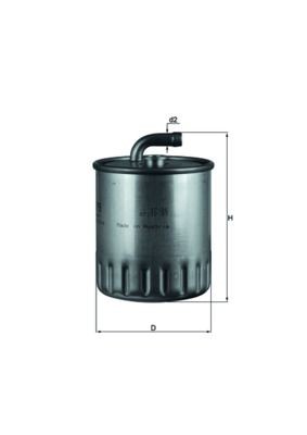 MAHLE ORIGINAL Fuel filter Article number: KL 179 cheaply