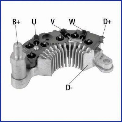 HITACHI Rectifier, alternator Article number: 139576 cheaply
