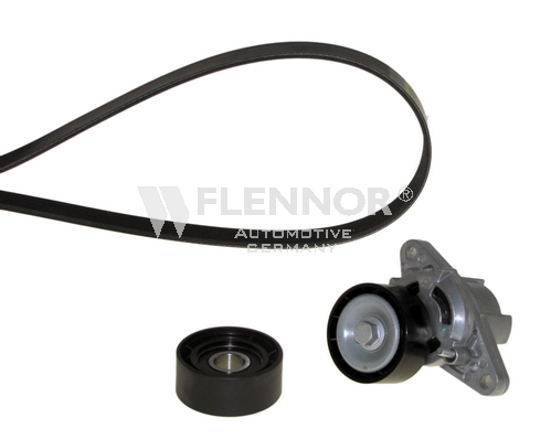 FLENNOR V-Ribbed Belt Set Article number: F905PK1750 cheaply