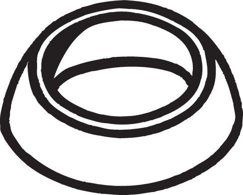 BOSAL Exhaust pipe gasket Article number: 256-072 cheaply
