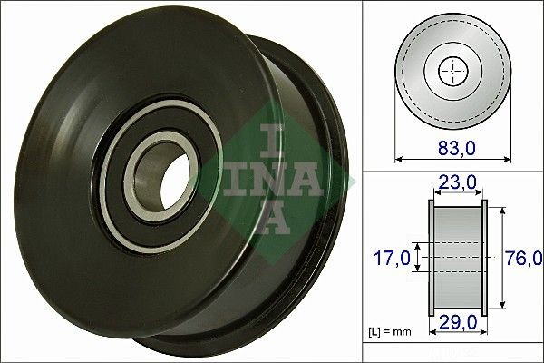 INA Deflection / Guide Pulley, v-ribbed belt Article number: 532 0730 10 cheaply