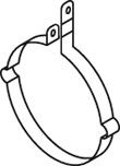 DINEX Clamp, exhaust system Article number: 50850 cheaply