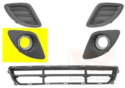 VAN WEZEL Bumper grill Article number: 8353594 cheaply