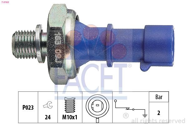 FACET Oil Pressure Switch Article number: 7.0163 cheaply