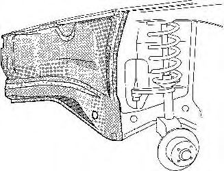 VAN WEZEL Wheel arch liner Article number: 0308358 cheaply
