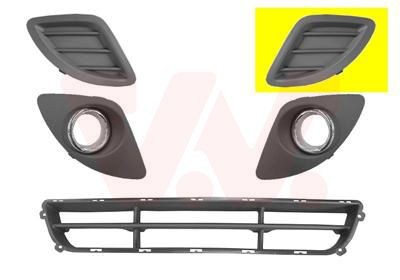 VAN WEZEL Bumper grill Article number: 8353591 cheaply