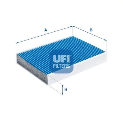 UFI Air filter Article number: 30.879.01 cheaply