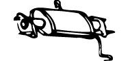 VEGAZ Middle silencer Article number: MZS-15 cheaply