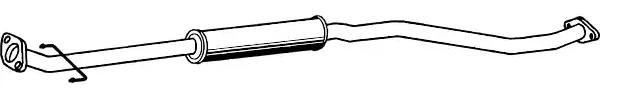 VEGAZ Middle silencer Article number: TS-380 cheaply
