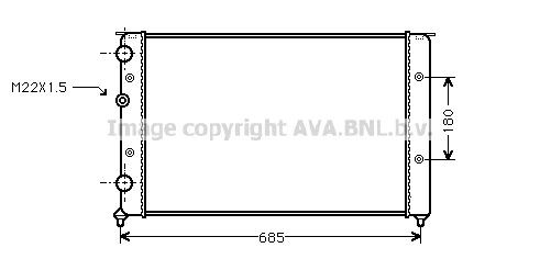 PRASCO Intercooler Varenummer: AI4225 billige