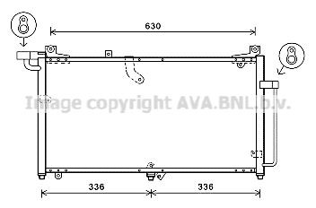 PRASCO Air conditioning condenser Article number: DW5127 cheaply