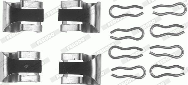 FERODO Accessory Kit, disc brake pads Article number: FBA462 cheaply
