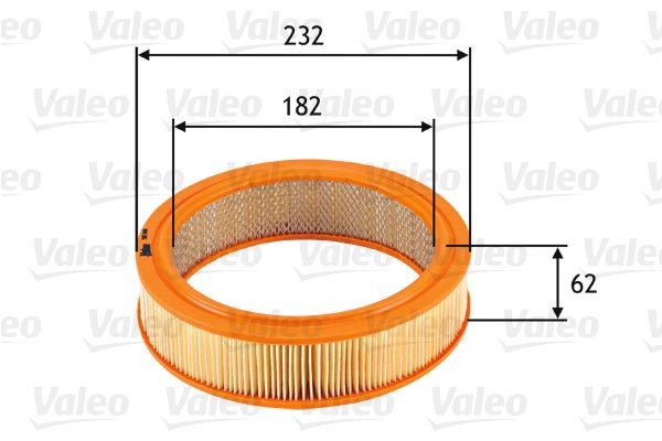 VALEO Air filter Article number: 585696 cheaply