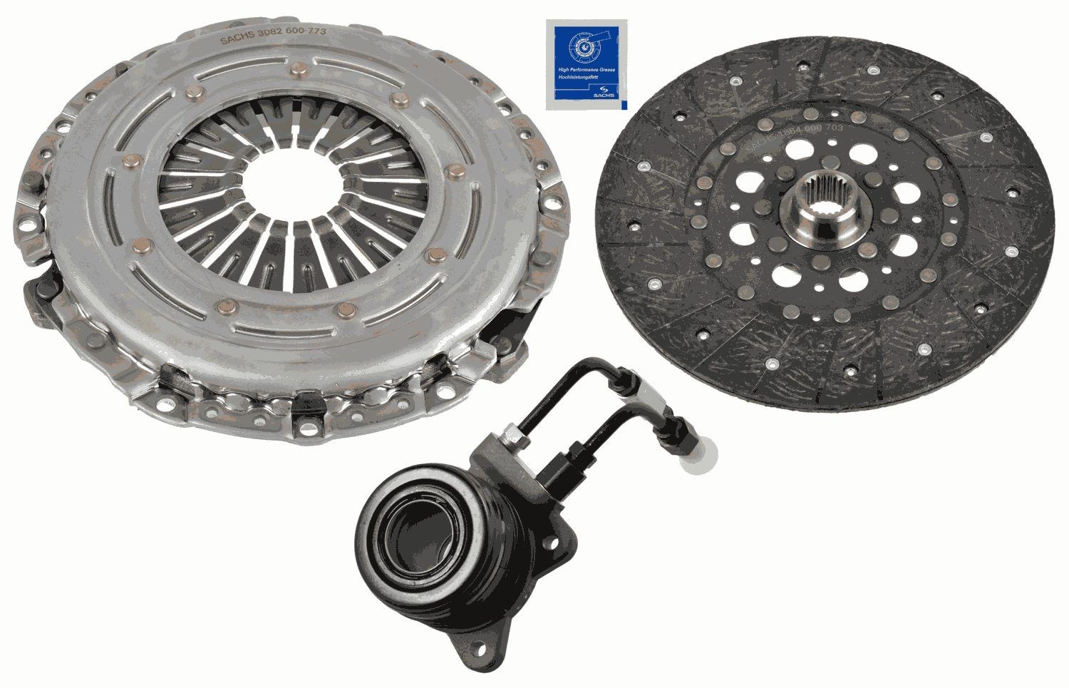 SACHS Clutch kit Article number: 3000 990 302 cheaply