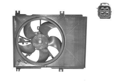 VAN WEZEL Fan, radiator Article number: 5223747 cheaply