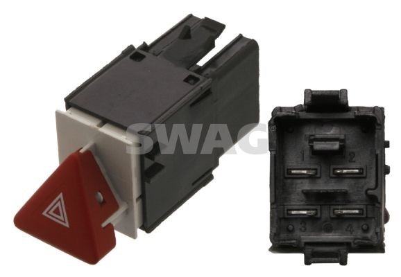 SWAG 30 93 8625 Hazard Light Switch PASSAT 3.6 FSI 280 PS Petrol 2011