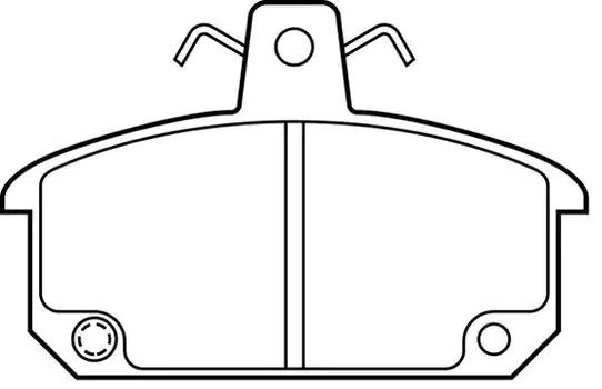 JURID Brake pad set Article number: 571288J-AS cheaply