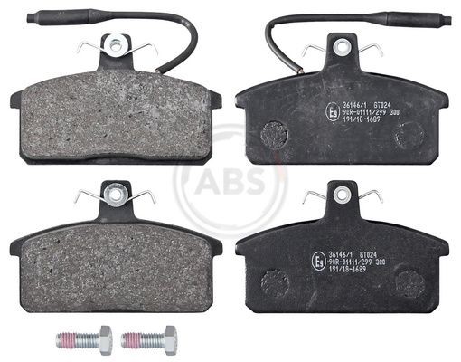 A.B.S. Brake pad set Article number: 36146/1 cheaply