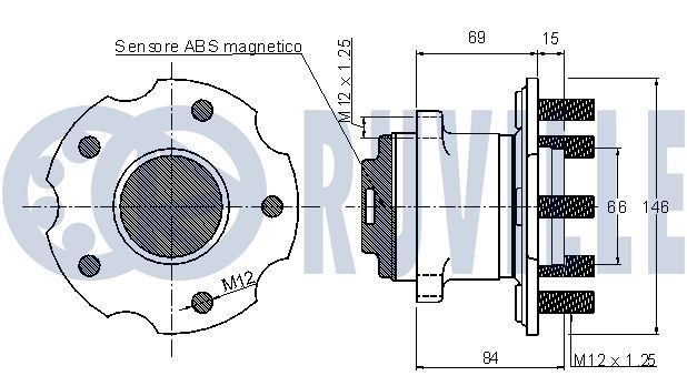 RUVILLE Axle bush Article number: 985302 cheaply