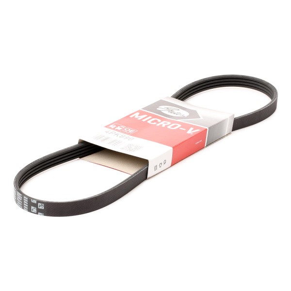 GATES Serpentine belt Article number: 4PK890 cheaply