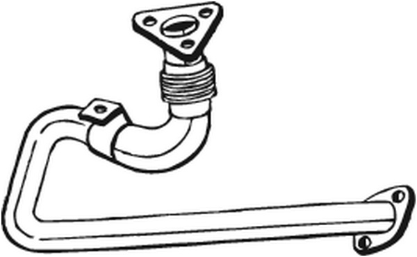 BOSAL Rear silencer Article number: 279-753 cheaply