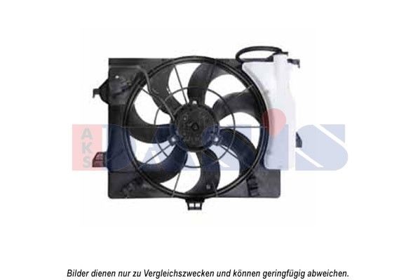 AKS DASIS Fan, radiator Article number: 568064N cheaply