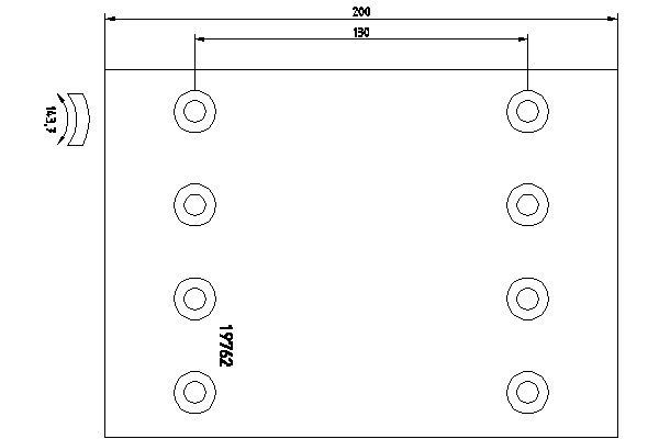 TEXTAR Brake Lining Kit, drum brake Article number: 1976207 cheaply