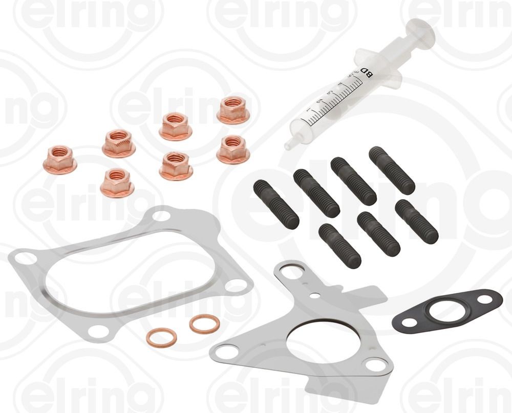 ELRING 714.351 Mounting Kit, charger MODUS 1.5 dCi 86 PS Diesel