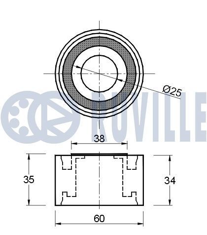 RUVILLE Engine mount Article number: 327405 cheaply