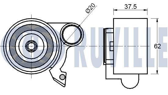 RUVILLE Engine mount Article number: 325532 cheaply