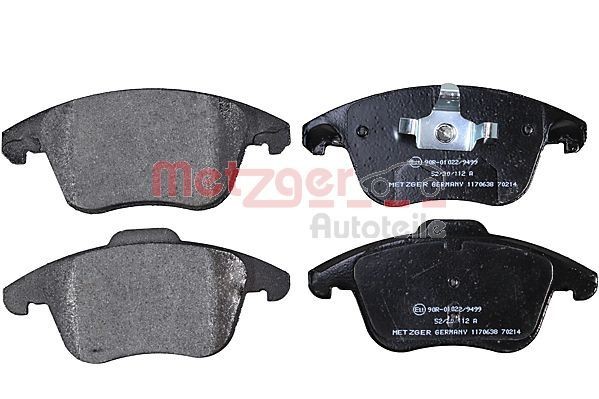 METZGER Brake pad set Article number: 1170638 cheaply