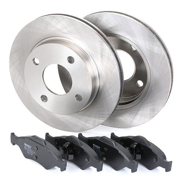 RIDEX Brake discs and pads set Article number: 3405B0098 cheaply