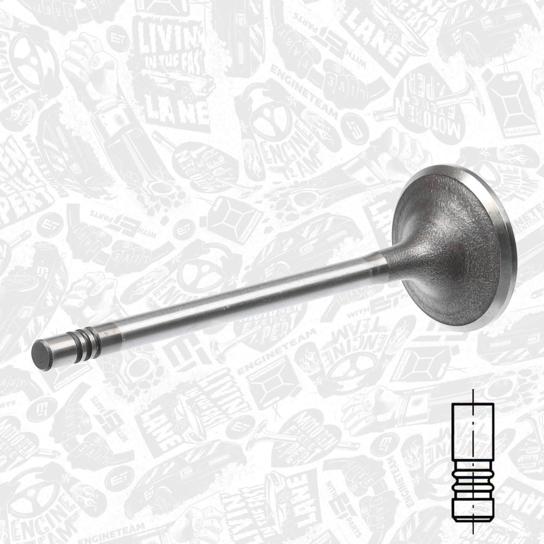 ET ENGINETEAM Indsugningsventil Varenummer: VI0141 billige