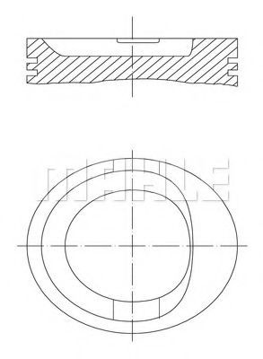 MAHLE ORIGINAL Stempel Varenummer: 568 05 02 billige