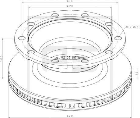 PETERS ENNEPETAL Mirror Glass, wide angle mirror Article number: 258.042-00A cheaply