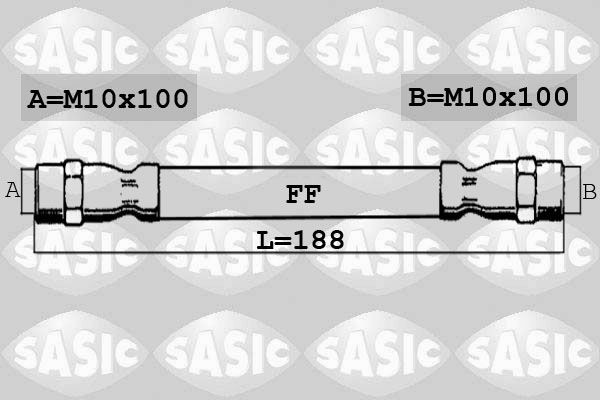 SASIC Brake hose Article number: 6604002 cheaply