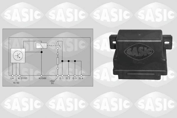 SASIC Glow plug relay Article number: 9316001 cheaply