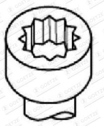 GOETZE Bolt Kit, cylinder head Article number: 22-01297B cheaply