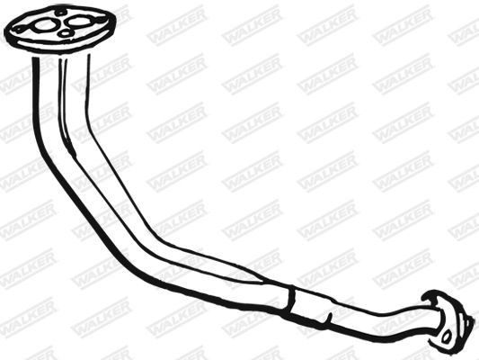 WALKER Exhaust Pipe Article number: 16344 cheaply