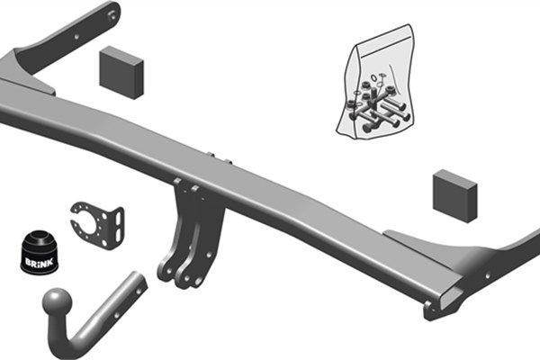 BRINK Trailer Hitch Article number: 539000 cheaply