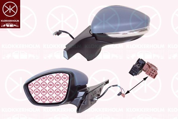KLOKKERHOLM Wing mirror Article number: 05221023 cheaply
