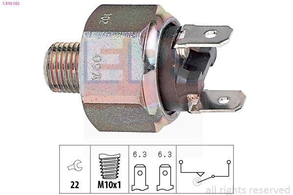 EPS Brake Light Switch Article number: 1.810.102 cheaply