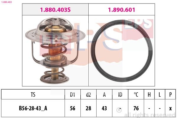 EPS Thermostat Article number: 1.880.403 cheaply