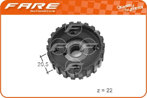 FARE SA Crankshaft gear Article number: 10569 cheaply