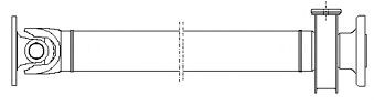 SPIDAN Propshaft, axle drive Article number: 27943 cheaply