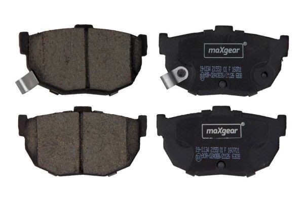 MAXGEAR Bremseklodser Varenummer: 19-1134 billige