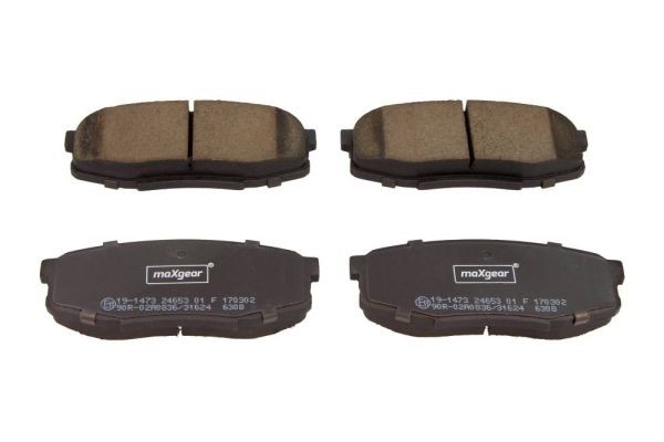 MAXGEAR Brake pad set Article number: 19-1473 cheaply