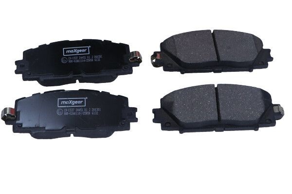 MAXGEAR Brake pad set Article number: 19-1537 cheaply