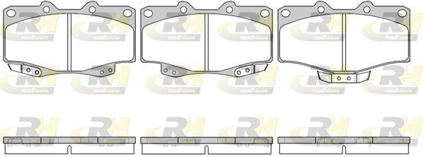 ROADHOUSE Brake pad set Article number: 2315.04 cheaply